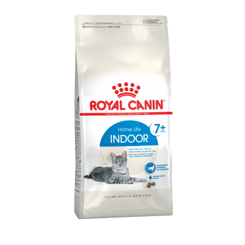 Royal Canin Indoor 7+ сухой корм сбалансированный для стареющих кошек, живущих в помещении